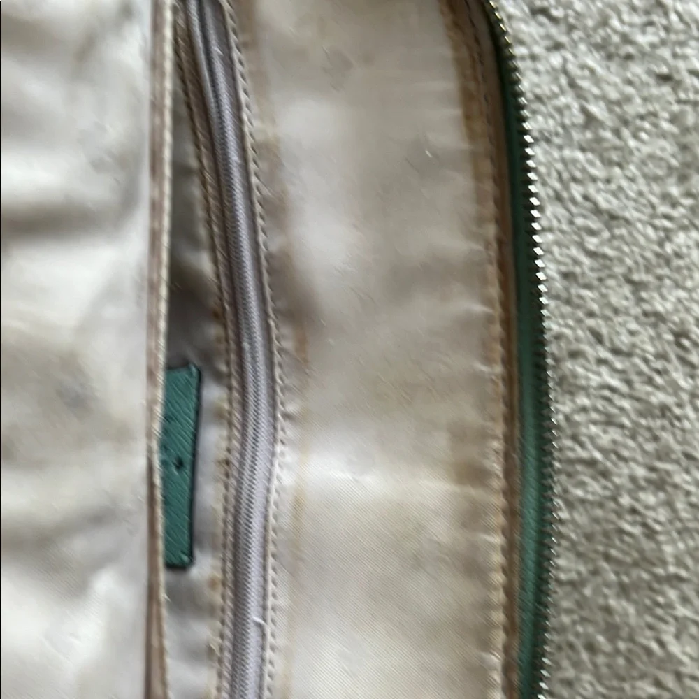 Kate Spade Green Satchel Smooth Leather Dome - Picture 4 of 7